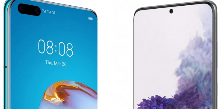 A Quick Look at the Huawei P40 and the P40 Pro Silver Frost