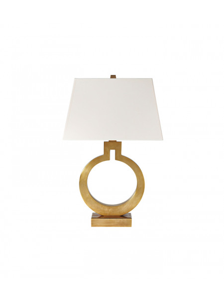 Opal glass table lamp with...